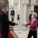 Ursula von der Leyen a ajuns la Cotroceni (Video)