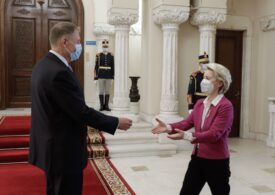 Ursula von der Leyen a ajuns la Cotroceni (Video)