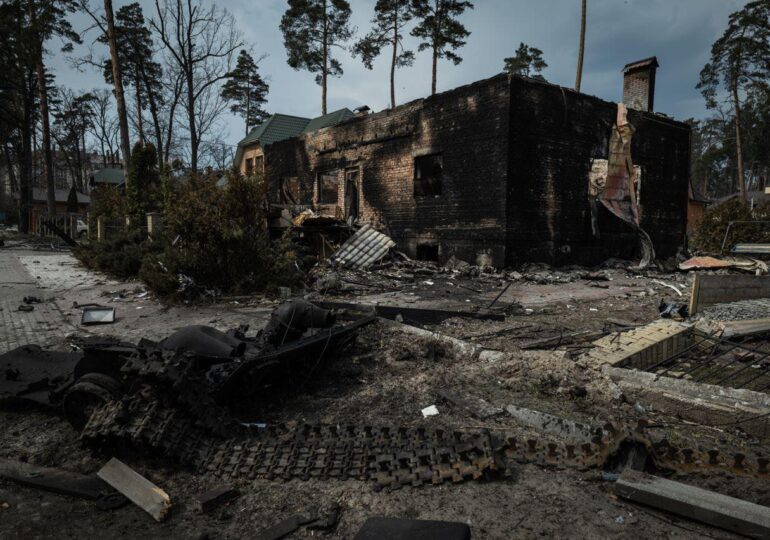 Ucrainenii au recuperat un oraş, dar e distrus pe jumătate de ruşi