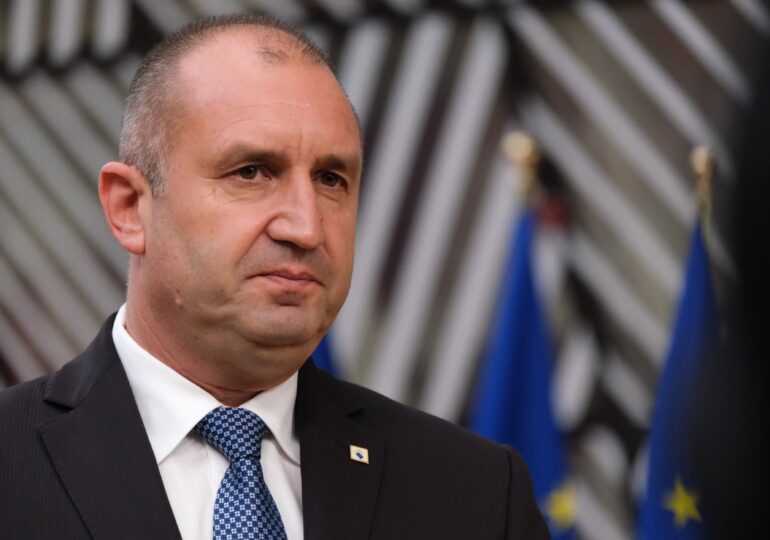 Președintele Bulgariei refuză să meargă la summitul NATO de la Washington