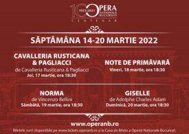 Cavalleria Rusticana & Pagliacci, Note de primăvară, Norma și Giselle, pe scena Operei Naționale București