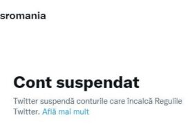 Contul de Twitter al Ambasadei Rusiei la București a fost suspendat