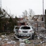 Ziua 34. Rușii nu pleacă din Ucraina, iar Putin joacă tare. Au fost explozii și în Rusia, aproape de graniță. Kremlinul nu se opune aderării Ucrainei la UE (Foto & Video)