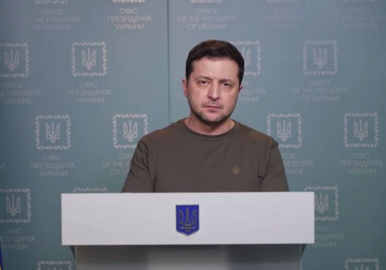 Ucraina anunţă că a dejucat o tentativă de asasinat împotriva lui Zelenski