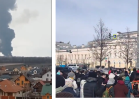 Aeroportul din Viniţa a fost distrus, anunță Zelenski. <b>UPDATE</b> Proteste masive în zeci de orașe din Rusia, soldate cu aproximativ 2.500 de arestări (VIDEO)