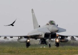 Aeronave Eurofighter Typhoon britanice au aterizat la Mihail Kogălniceanu