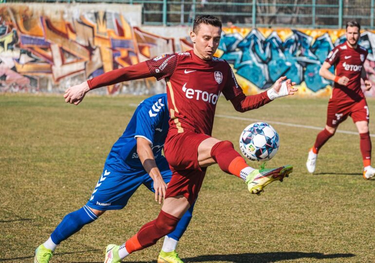 CFR Cluj a făcut scor în amicalul disputat luni