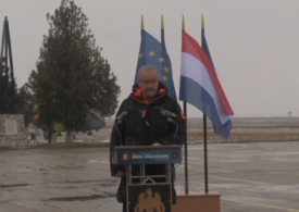 Un detașament de parașutiști olandezi a sosit în România, în frunte cu ministrul Apărării (Video)