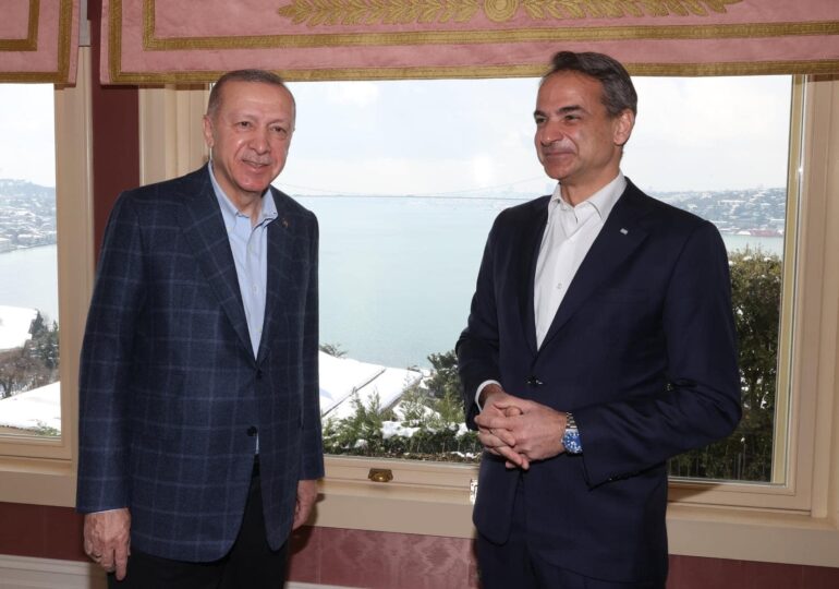 Întâlnire istorică la Istanbul: Erdogan și Mitsotakis au vorbit despre pace și cooperare între țările lor