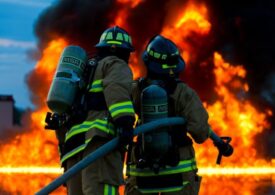 Incendiu la o casă din Constanța: O femeie a murit carbonizată, soțul ei a fost salvat din flăcări