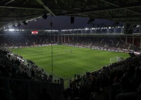 Spectacol total la inaugurarea stadionului Rapid
