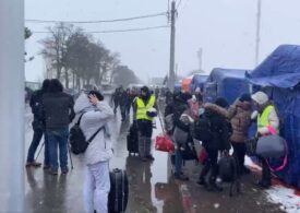 Video exclusiv din vama Siret: Ucraina nu mai lasă jurnaliștii străini să intre în țară, refugiaţii continuă să vină