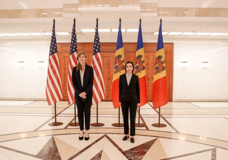 Maia Sandu s-a întâlnit cu Samantha Power: SUA sprijină reformarea Republicii Moldova