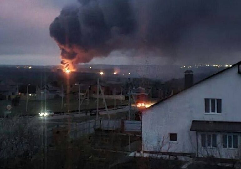 Explozii în oraşul rus Belgorod, aflat la 40 de kilometri de graniţa cu Ucraina (Foto & Video)