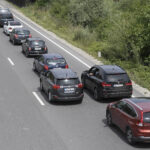 coloană trafic aglomerație Valea Prahovei Comarnic