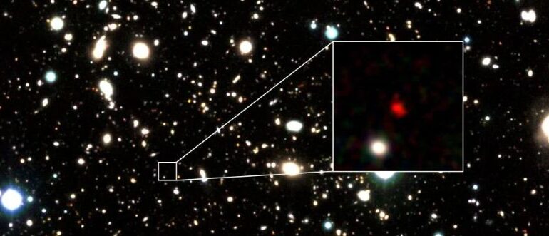 Astronomii au identificat cea mai îndepărtată galaxie descoperită până acum