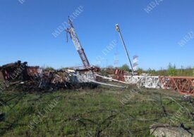 Noi explozii în Transnistria. Au fost distruse două antene de telecomunicații (Foto & Video)