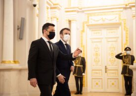 Zelenski l-a chemat pe Macron în Ucraina să vadă cu ochii lui genocidul comis de ruși