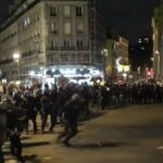 Proteste violente la Paris şi Lyon, după ce Macron a câştigat alegerile (Video)