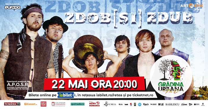 Zdob și Zdub au făcut Covid, aşa că îşi amână şi mută concertul din Bucureşti