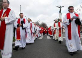 După 3 ani, avem iar procesiune de Florii prin Bucureşti