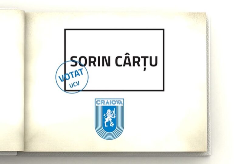 Sorin Cârțu, noul președinte al Universității Craiova