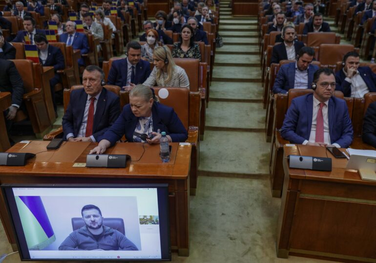 Explicațiile tehnicianului pentru momentul penibil de la discursul lui Zelenski, în Parlamentul de la București