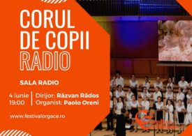 Cea mai mare orgă din România şi vocile corului de copii Radio, în concert la Sala Radio