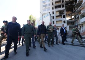 Preşedintele Consiliului European s-a ferit de rachetele trase de ruși la Odesa
