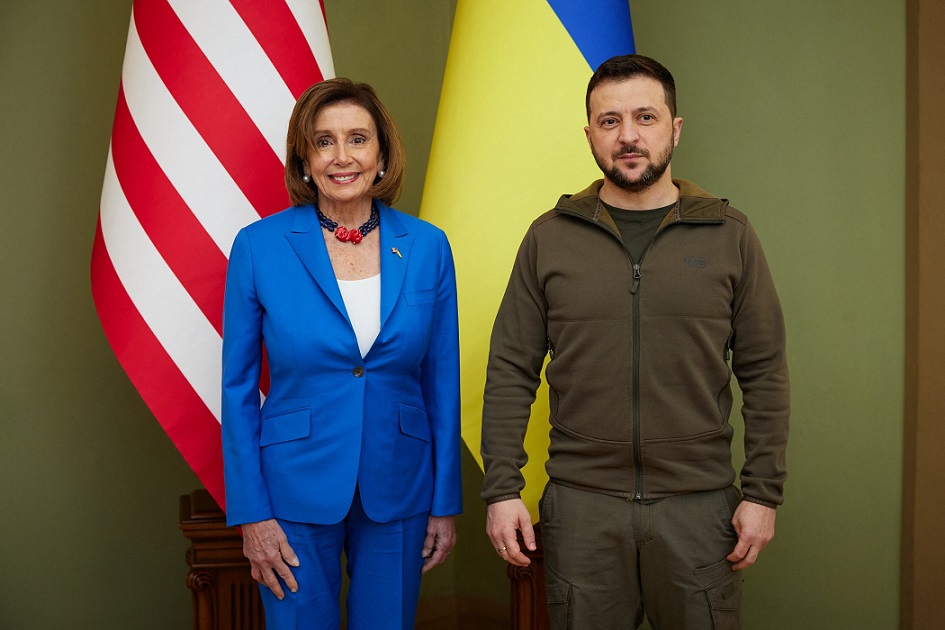 Nancy Pelosi Visits Kyiv