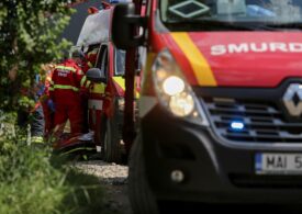 Doi șoferi au murit într-un accident, la Ploiești, aproape de sensul giratoriu suspendat