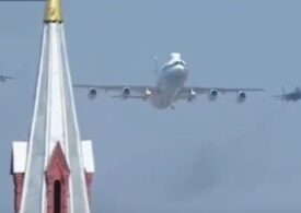Avionul nuclear al lui Putin a fost văzut zburând în apropiere de Moscova. „Kremlinul zburător” nu mai fusese folosit din 2010 (Video)