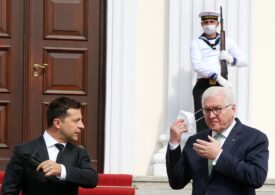 Zelenski s-a împăcat cu președintele Germaniei și l-a chemat la Kiev, alături de cancelarul Olaf Scholz
