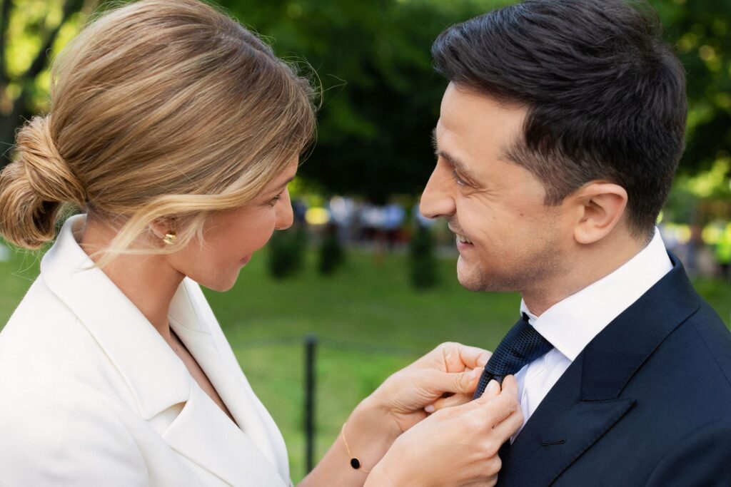 President Zelenskyy And Wife File Photos