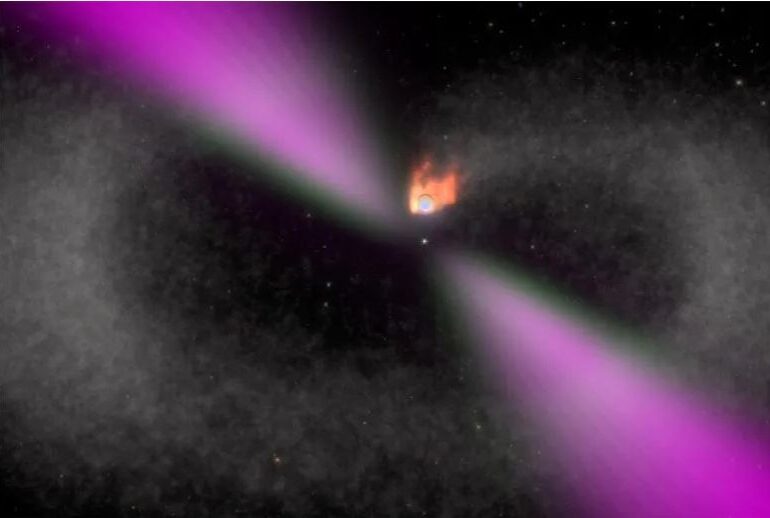 Astronomii au descoperit un sistem binar misterios, de tip ”văduva neagră”