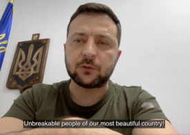 Zelenski spune că a recâştigat peste 1.000 de localităţi: Ucrainenii îşi dau viaţa pentru ca toată lumea să poată trăi în libertate (Video)