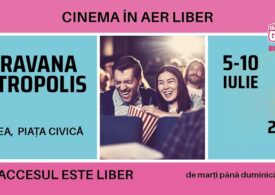 Caravana Metropolis- cinema în aer liber ajunge pentru prima dată la Tulcea, între 5 – 10 iulie
