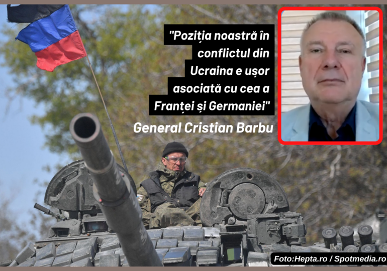 De ce România s-a poziționat de partea Franței și Germaniei și cine e în avantaj dacă în Ucraina va fi un război de uzură - <span style="color:#ff0000;font-size:100%;">Interviu cu generalul Cristian Barbu</span>