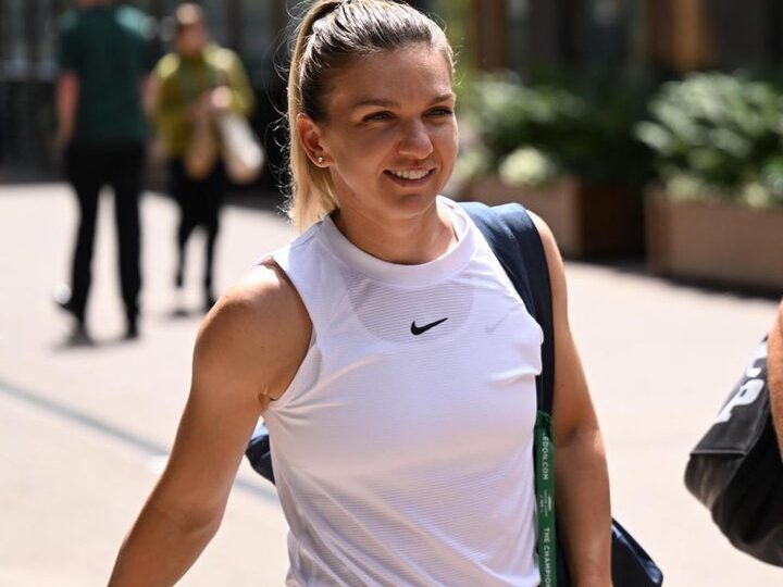 Simona Halep a început antrenamentele la Wimbledon