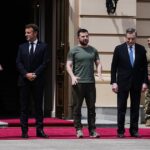 Presa franceză: Macron s-a dus la Kiev pentru istorie, dar cu o mare întârziere