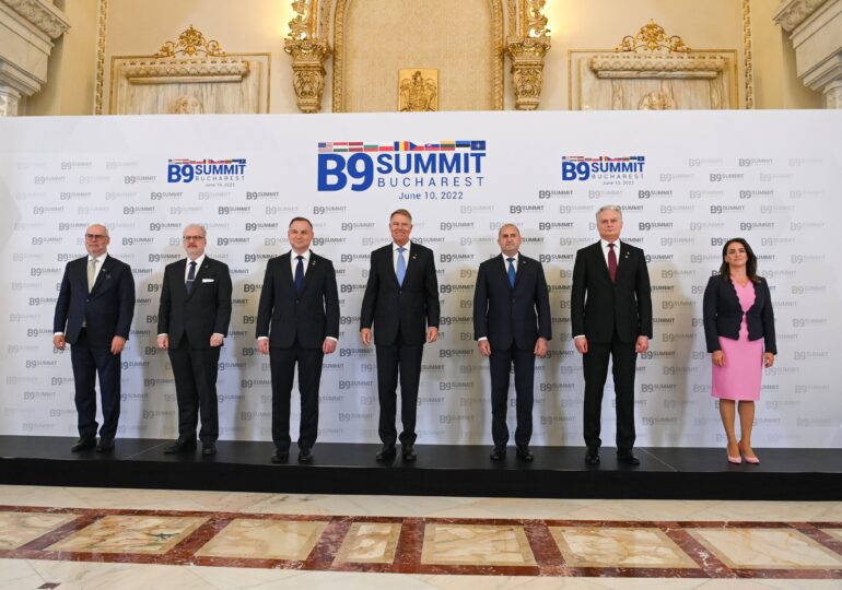 Summitul B9 a început: Nouă șefi de stat și șeful NATO discută la București despre apărarea colectivă în fața Rusiei (Video)