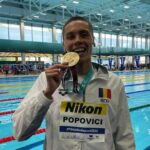 David Popovici câștigă a treia medalie de aur la Campionatele Naționale de înot de la Otopeni