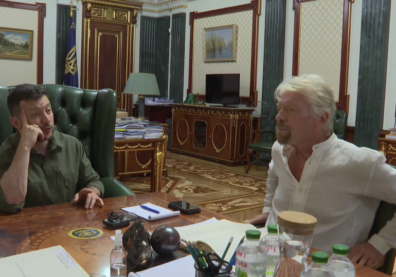 Ucraina primește miliarde din SUA și Marea Britanie. Richard Branson vrea să bage și el bani: Un semnal foarte puternic că țara va rezista războiului