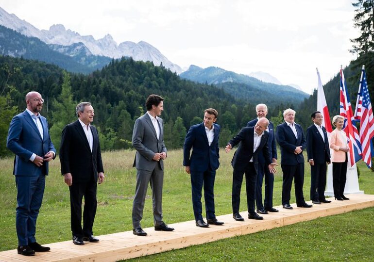 Glume pe seama lui Putin la Summitul G7. Boris Johnson a dat tonul (Video)