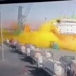 Scurgeri de gaze toxice într-un port din Iordania: 10 morți și sute de răniți (Video)