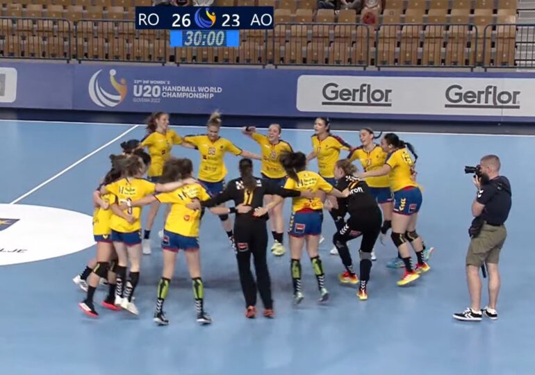 Victorie pentru România în primul meci de la Campionatul Mondial de handbal feminin Under-20