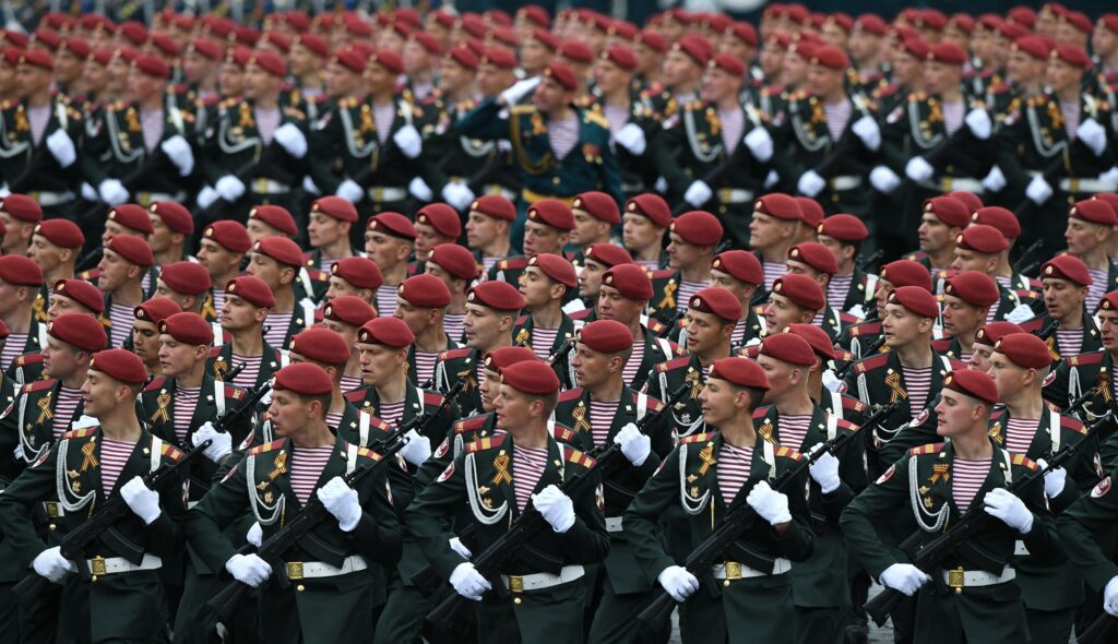 Military parade marking 72nd anniversary of Victor