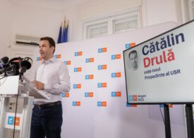 Cătălin Drulă este noul președinte al USR. A câștigat la scor, din primul tur. Zice că începe o nouă epocă pentru USR (Foto&Video)