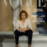 Olena Zelenska apare pe coperta Vogue. Pozează printre arme, dar și cu Zelenski (Galerie foto)