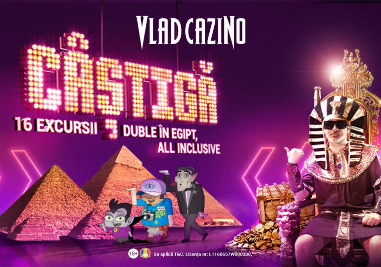 <strong>Vlad Cazino oferă 16 vacanțe de 2 persoane în Egipt All-Inclusive</strong>